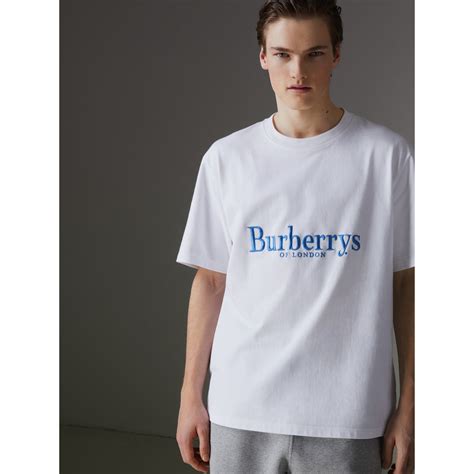 burberry t shirt reissued|Burberry shirts for men uk.